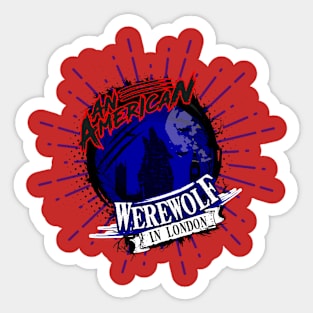 American Werewolf In London Sticker